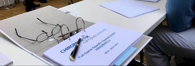 FSST Seminar Chiropraktik Campus